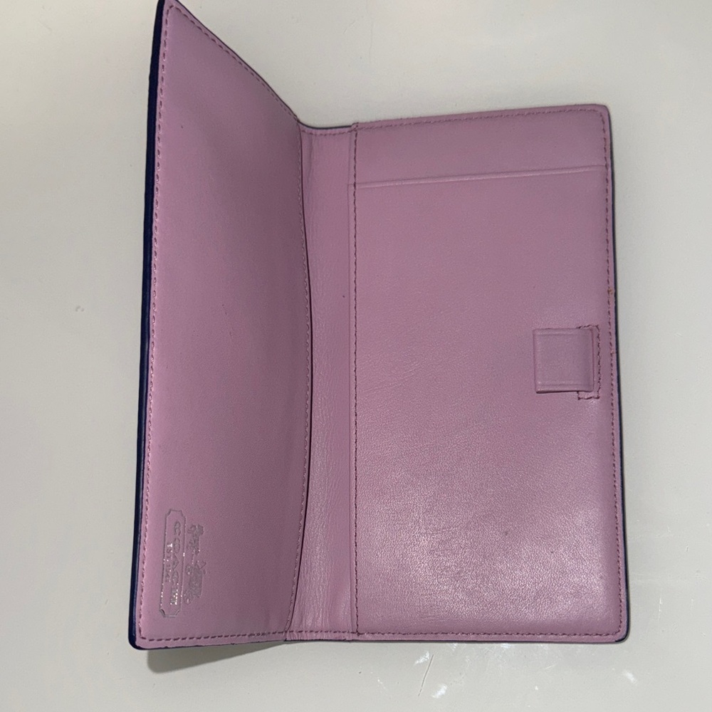 Coach Colorful Geometric Pattern Wallet - Picture 2 of 4